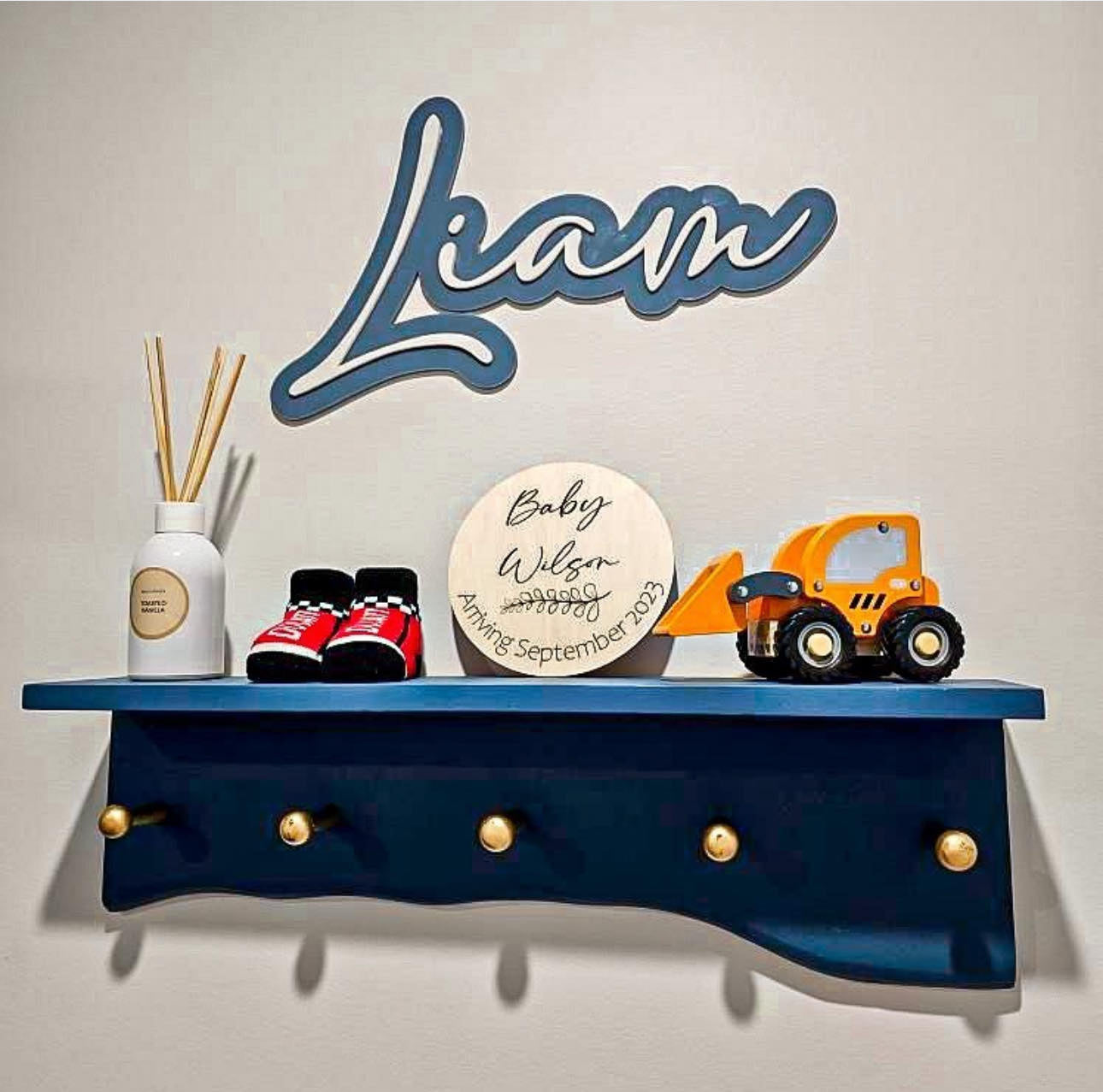 Acrylic Name Sign - Double Layer