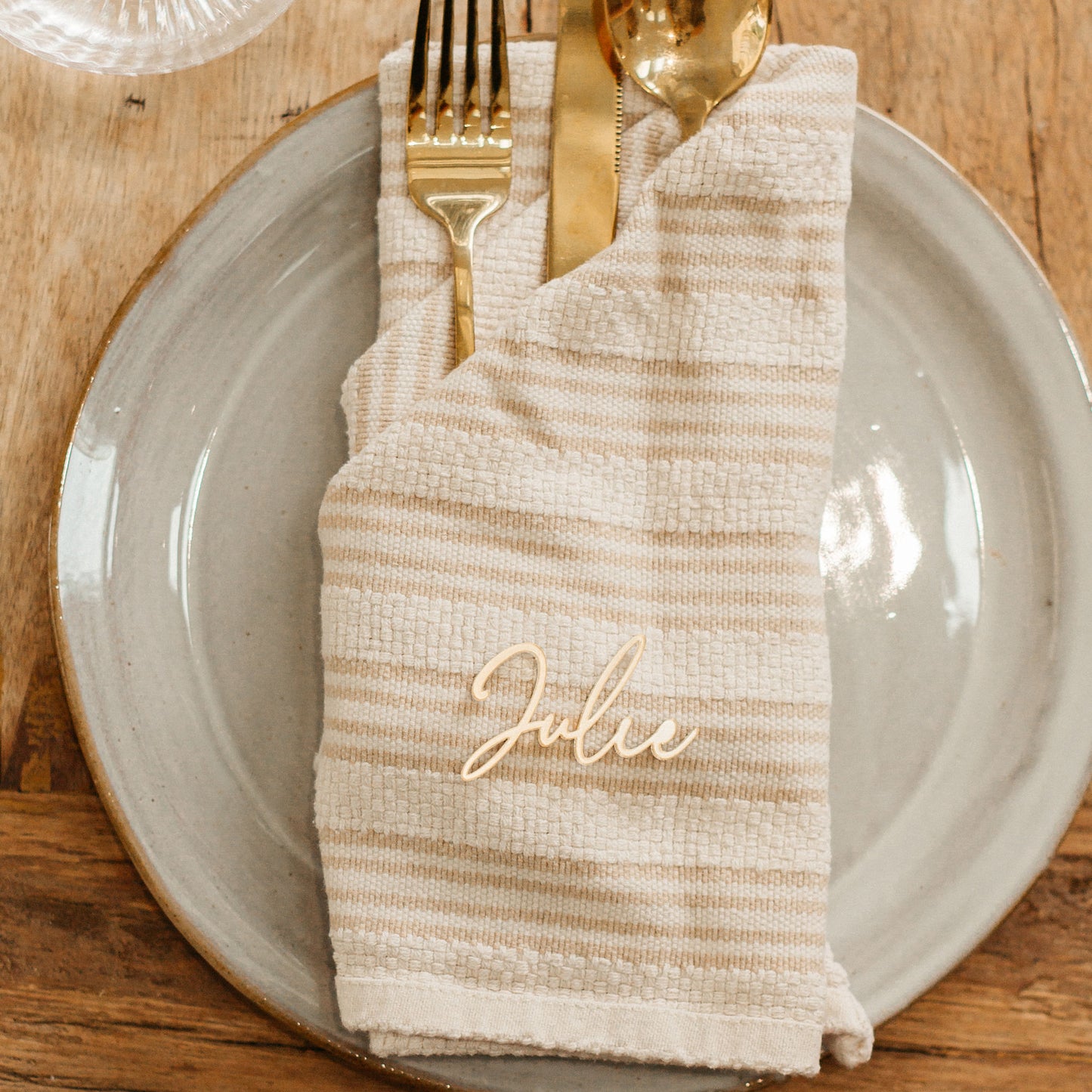 Acrylic Name Place Holders